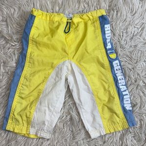 Trussardi Baby Yellow Swim Trunks Italy